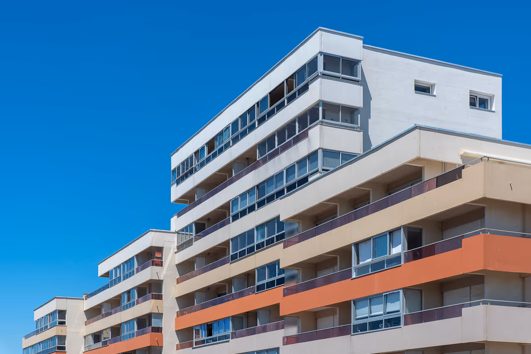 Immeuble en copropriété rénové